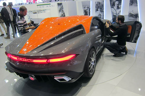 Bertone Nuccio Concept, rear view